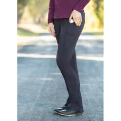 EQL Women's Warm Up Bootcut Tight - Black -Equestrian Supplies Shop 581830 800 800
