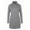 EQL Women's Weekender Fleece Hoodie Dress - Heather Grey -Equestrian Supplies Shop 582451 800 800
