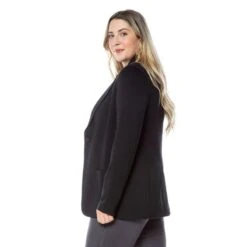 EQL Women's Ponte Blazer - Black -Equestrian Supplies Shop 582573 800 800