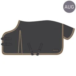 Horze Glasgow Heavy Weight Turnout Blanket 350g - Blackened Pearl -Equestrian Supplies Shop 583554 800 800
