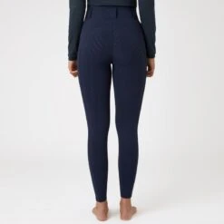 Horze Women's Everly Full Seat Winter Riding Tights - Dark Navy 10 Horze Women's Everly Full Seat Winter Riding Tights - Dark Navy -Equestrian Supplies Shop 583633 800 800