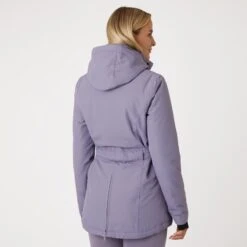 Horze Women's Jadine Winter Jacket - Grey Ridge Purple -Equestrian Supplies Shop 583982 800 800