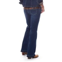 EQL Women's In Motion Bootcut Jean W/Raw Hem - Midnight Wash -Equestrian Supplies Shop 584676 800 800