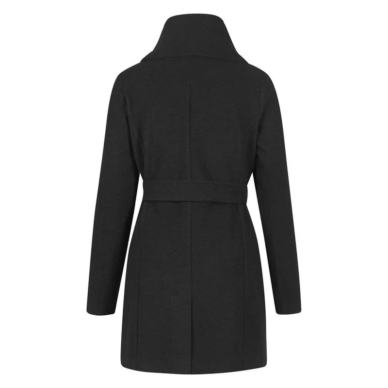 EQL Women's Brushed Ponte Uptown Jacket - Heather Black 4 EQL Women's Brushed Ponte Uptown Jacket - Heather Black - Image 2