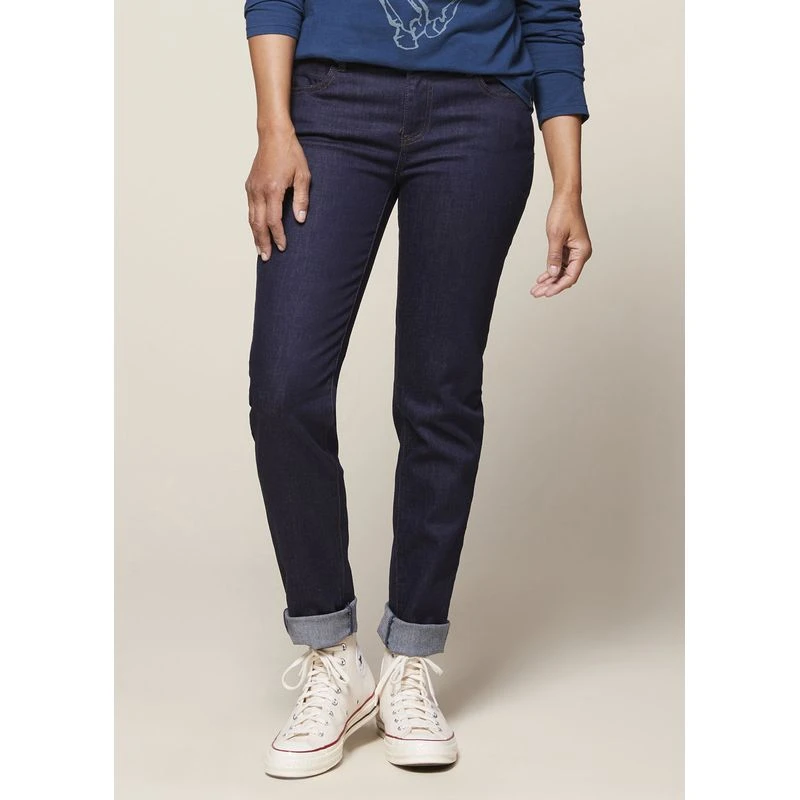 EQL Women's In Motion Jean - Dark Rinse 5 EQL Women's In Motion Jean - Dark Rinse - Image 3