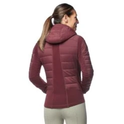 Kerrits Women's Heads Up Quilted Jacket - Mahogany -Equestrian Supplies Shop 585639 800 800