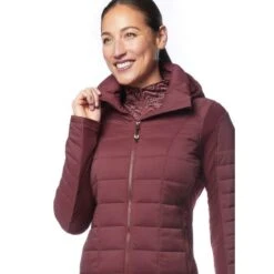 Kerrits Women's Heads Up Quilted Jacket - Mahogany -Equestrian Supplies Shop 585640 800 800
