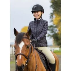 Kerrits Kids' Power Stretch Knee Patch Pocket Tights - Tan -Equestrian Supplies Shop 586028 800 800