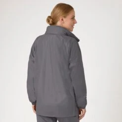 Horze Women's Rory Waterproof Riding Rain Jacket & Pants Set - Blackened Pearl 10 Horze Women's Rory Waterproof Riding Rain Jacket & Pants Set - Blackened Pearl -Equestrian Supplies Shop 586865 800 800