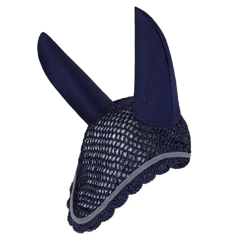 Horze Ghent Ear Net - Dark Navy 3 Horze Ghent Ear Net - Dark Navy