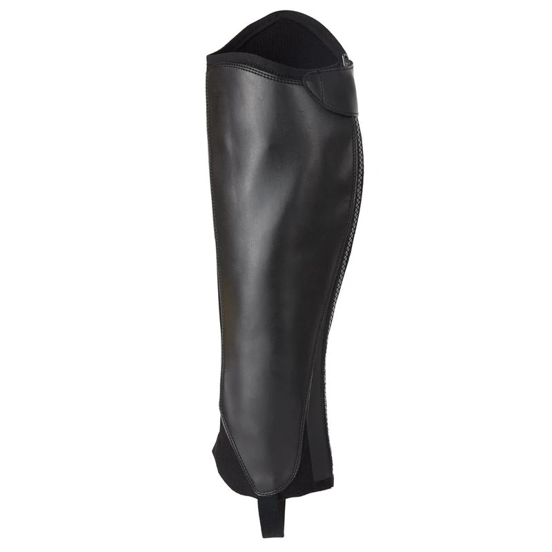 Horze Calgary Mesh Half Chaps - Black 5 Horze Calgary Mesh Half Chaps - Black - Image 3