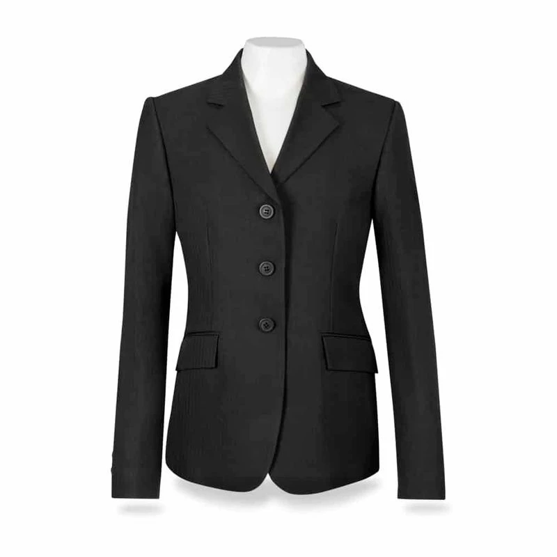 RJ Classics Kids' Hampton Show Coat - Black Herringbone 3 RJ Classics Kids' Hampton Show Coat - Black Herringbone