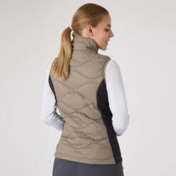 Horze Women's Belle Hybrid Vest - Weathered Teak/Dark Navy 8 Horze Women's Belle Hybrid Vest - Weathered Teak/Dark Navy -Equestrian Supplies Shop 590665 800 800