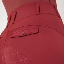 Horze Women's Ingrid Full Seat Breeches - Merlot 7 Horze Women's Ingrid Full Seat Breeches - Merlot -Equestrian Supplies Shop 590689 800 800