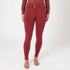 Horze Women's Ingrid Full Seat Breeches - Merlot 9 Horze Women's Ingrid Full Seat Breeches - Merlot -Equestrian Supplies Shop 590691 800 800