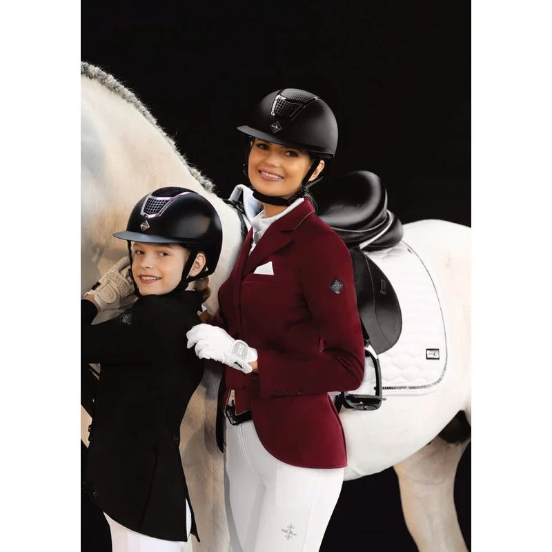 Fair Play Women's Lexim Dressage Short Tailcoat - Burgundy 5 Fair Play Women's Lexim Dressage Short Tailcoat - Burgundy - Image 3