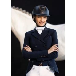 Fair Play Women's Lexim RoseGold Dressage Short Tailcoat - Navy -Equestrian Supplies Shop 593259 800 800