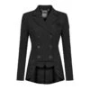 Fair Play Women's Lexim RoseGold Dressage Short Tailcoat - Black -Equestrian Supplies Shop 593289 800 800