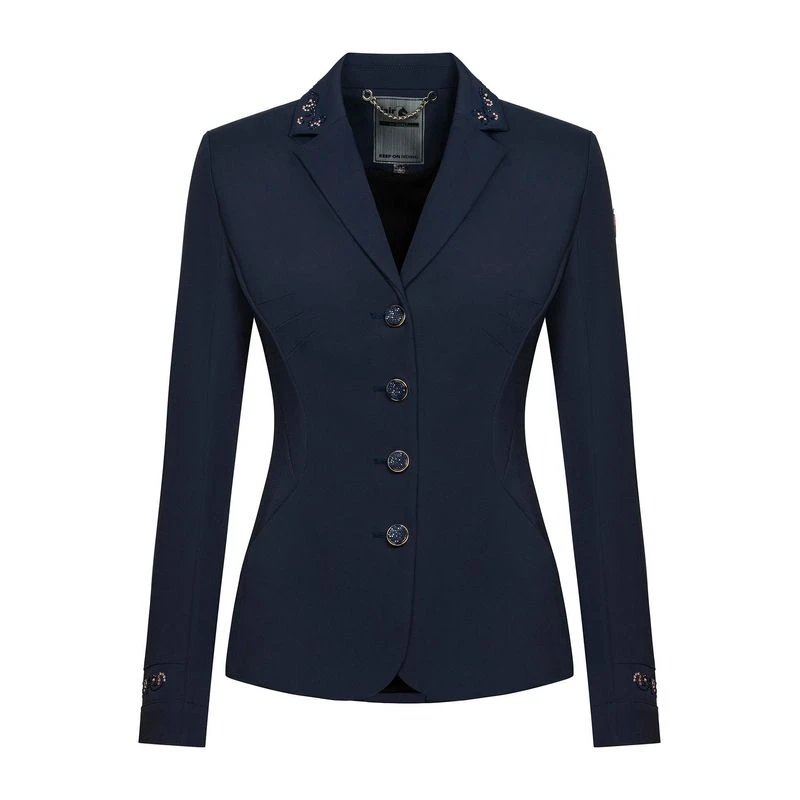 Fair Play Women's Taylor Rose Gold Show Jacket - Navy 3 Fair Play Women's Taylor Rose Gold Show Jacket - Navy