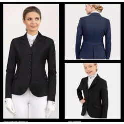 Fair Play Women's Loriana Show Jacket - Black -Equestrian Supplies Shop 593448 800 800