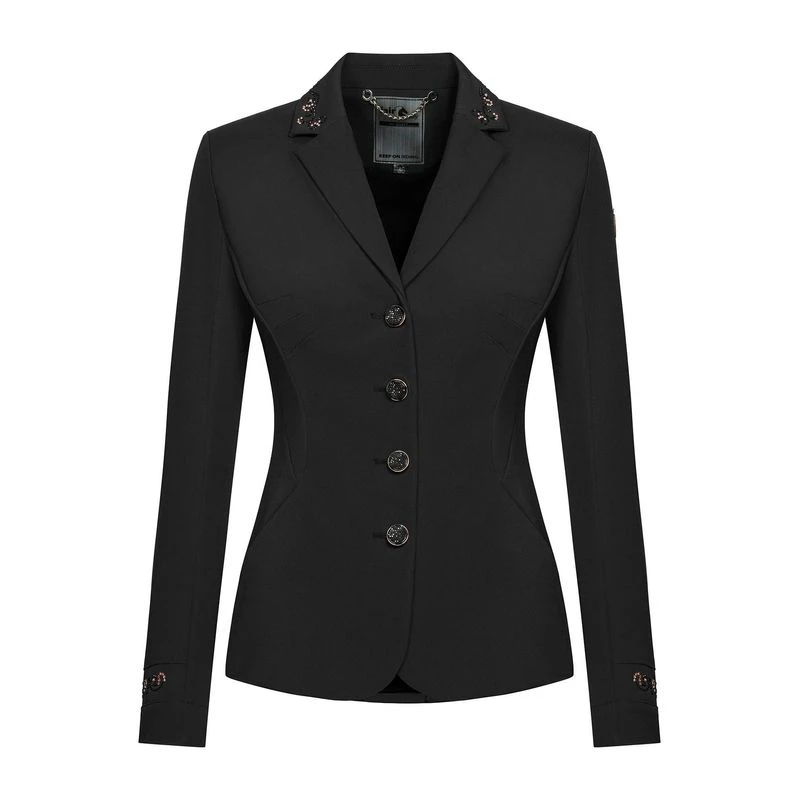 Fair Play Women's Taylor Rose Gold Show Jacket - Black 3 Fair Play Women's Taylor Rose Gold Show Jacket - Black