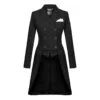 Fair Play Women's Dorothee Rose Gold Shadbelly Coat - Black -Equestrian Supplies Shop 593899 800 800