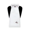 Fair Play Lucrezia Ready Tied Stock Tie - White/Burgundy -Equestrian Supplies Shop 594139 800 800