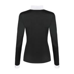 Fair Play Women's Meredith Half Turtleneck Long Sleeve Competition Shirt - Black -Equestrian Supplies Shop 594224 800 800