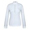 Fair Play Women's Claire Pearl Long Sleeve Competition Shirt - White -Equestrian Supplies Shop 594709 800 800