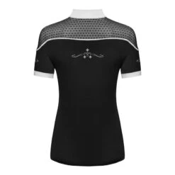 Fair Play Women's Letizia Short Sleeve Competition Shirt - Black -Equestrian Supplies Shop 594790 800 800