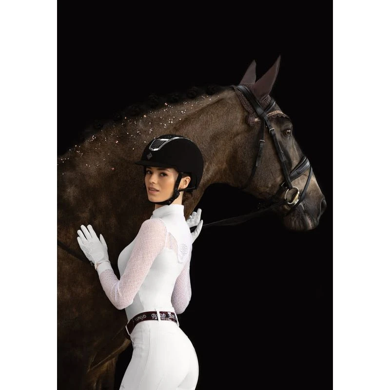 Fair Play Women's Cecile Long Sleeve Competition Shirt - Black 5 Fair Play Women's Cecile Long Sleeve Competition Shirt - Black - Image 3