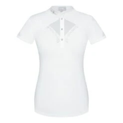 Fair Play Women's Cathrine Short Sleeve Competition Shirt - White