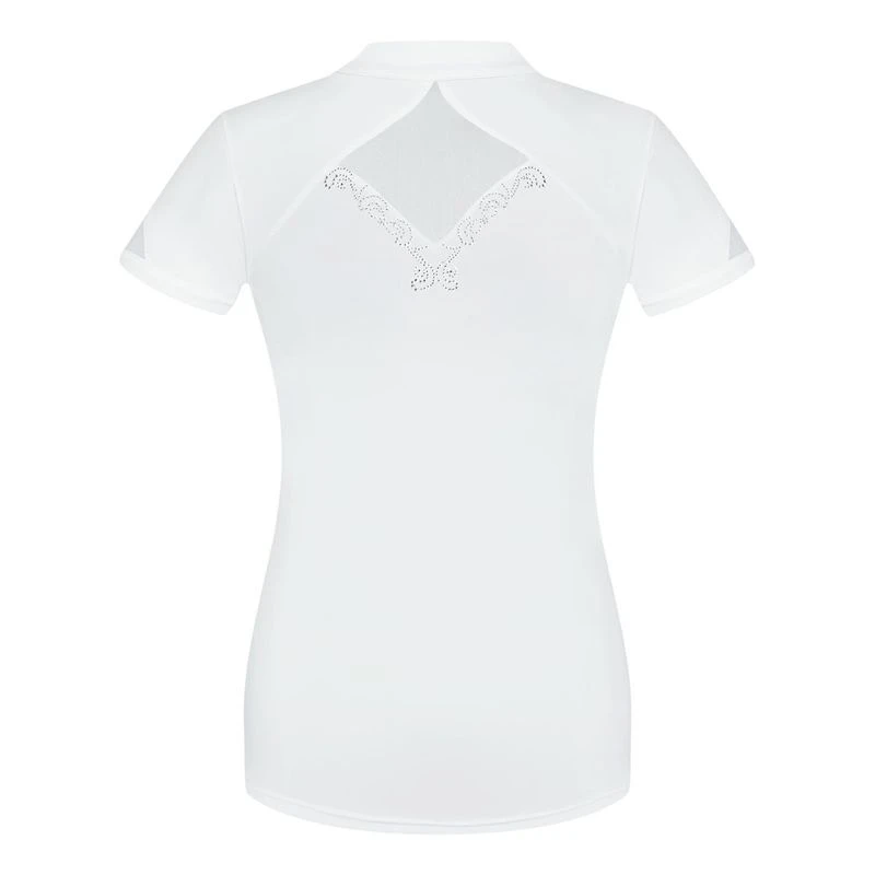 Fair Play Women's Cathrine Short Sleeve Competition Shirt - White 4 Fair Play Women's Cathrine Short Sleeve Competition Shirt - White - Image 2