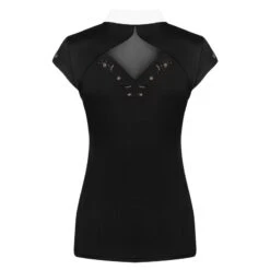 Fair Play Women's Cathrine Rose Gold Sleeveless Competion Shirt - Black 7 Fair Play Women's Cathrine Rose Gold Sleeveless Competion Shirt - Black -Equestrian Supplies Shop 595720 800 800