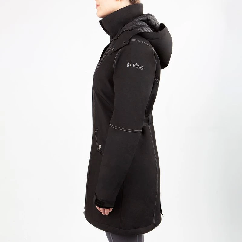 Irideon Women's Felicity Insulated Parka - Black 5 Irideon Women's Felicity Insulated Parka - Black - Image 3