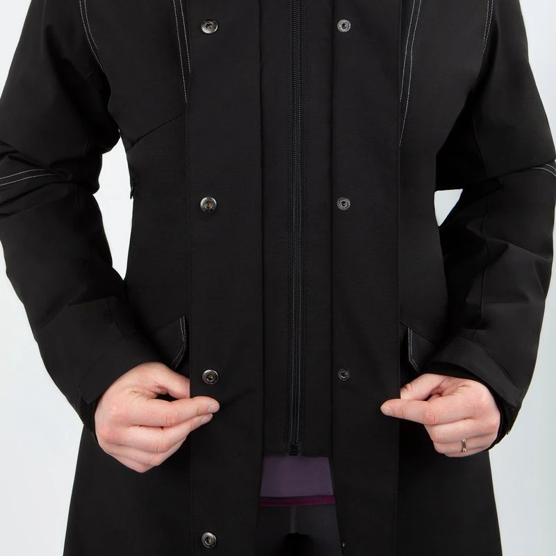 Irideon Women's Felicity Insulated Parka - Black 7 Irideon Women's Felicity Insulated Parka - Black - Image 5