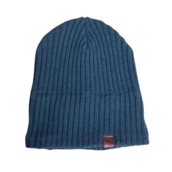 Back On Track Kai Wool Blend Beanie - Petrol Blue Green