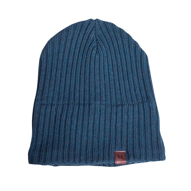 Back On Track Kai Wool Blend Beanie - Petrol Blue Green 3 Back On Track Kai Wool Blend Beanie - Petrol Blue Green