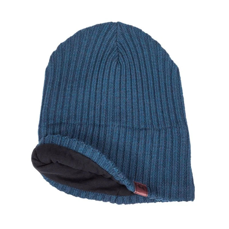 Back On Track Kai Wool Blend Beanie - Petrol Blue Green 4 Back On Track Kai Wool Blend Beanie - Petrol Blue Green - Image 2