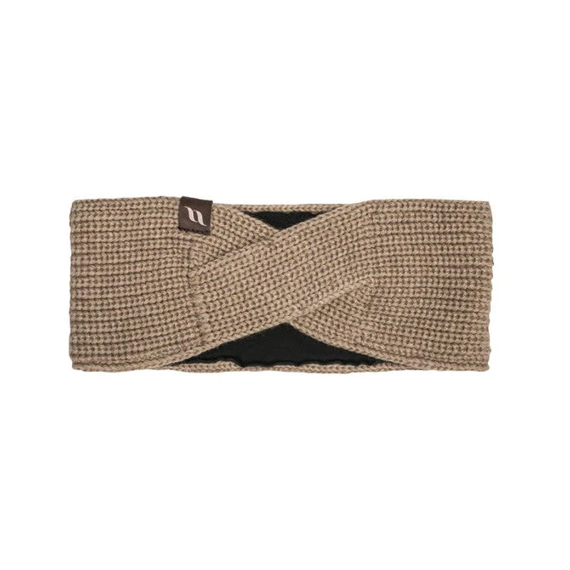 Back On Track Nora Wool Blend Twist Headband - Light Beige 3 Back On Track Nora Wool Blend Twist Headband - Light Beige