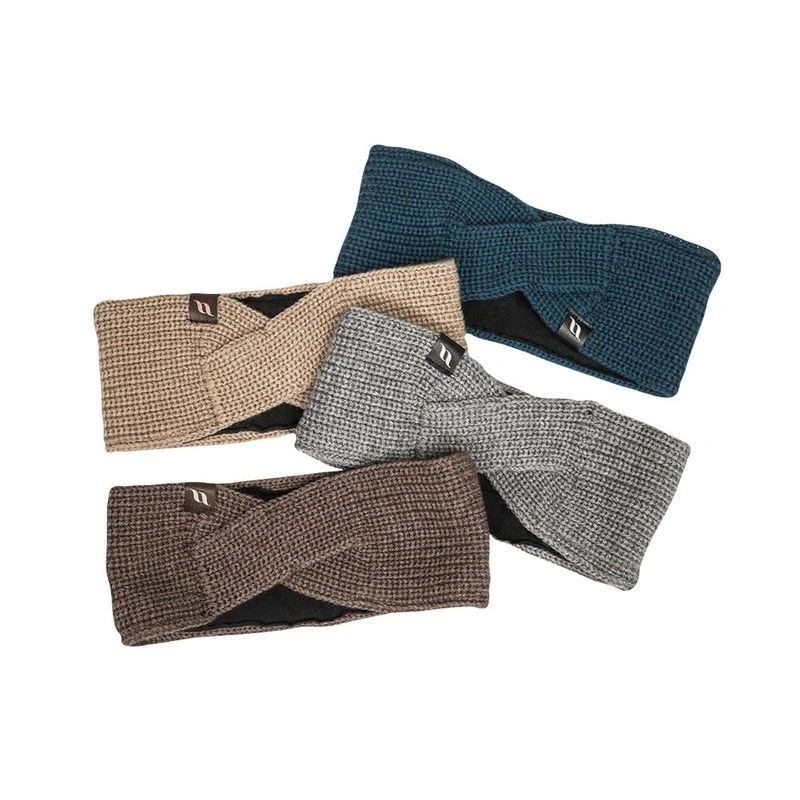 Back On Track Nora Wool Blend Twist Headband - Light Beige 6 Back On Track Nora Wool Blend Twist Headband - Light Beige - Image 4