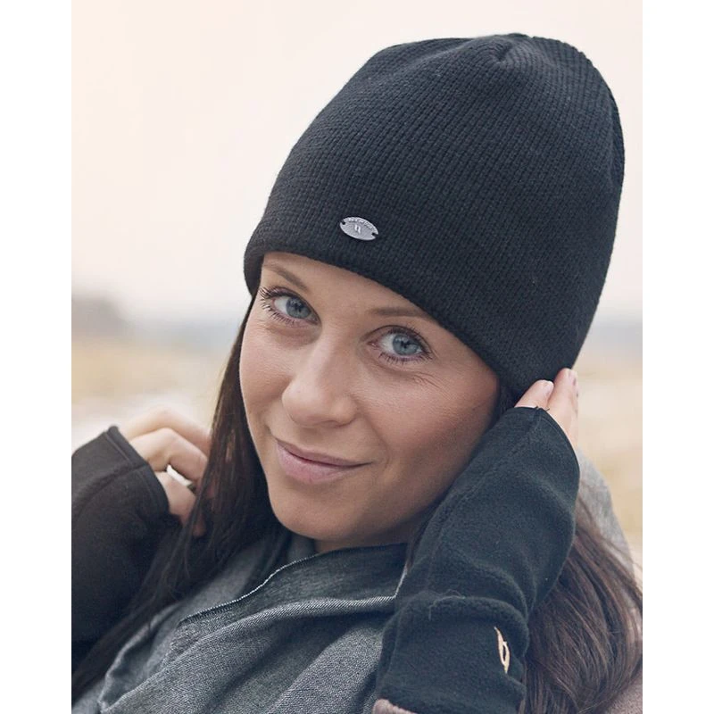 Back On Track Kim Wool Hat - Black 4 Back On Track Kim Wool Hat - Black - Image 2