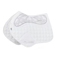 Weatherbeeta Ultra Grip Jump Saddle Pad - White
