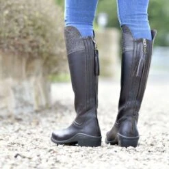 Dublin Women's Feale Boots - Dark Brown 8 Dublin Women's Feale Boots - Dark Brown -Equestrian Supplies Shop 597312 800 800