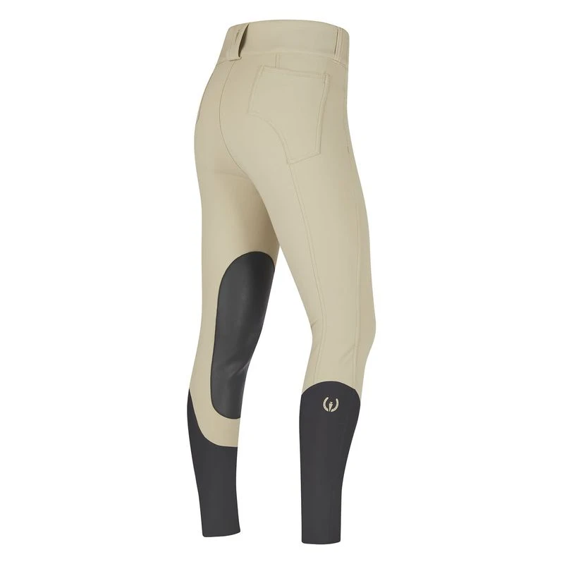 Kerrits Women's Arena Training Knee Patch Breeches - Tan 4 Kerrits Women's Arena Training Knee Patch Breeches - Tan - Image 2