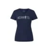 Kerrits Women's Logo V-Neck Tee - Navy/Pewter -Equestrian Supplies Shop 599021 800 800