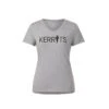 Kerrits Women's Logo V-Neck Tee - Heathered Nickle/Black 2 Kerrits Women's Logo V-Neck Tee - Heathered Nickle/Black -Equestrian Supplies Shop 599172 800 800