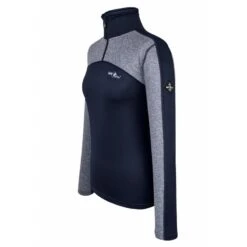 Fair Play Women's Anna Half Turtleneck - Navy -Equestrian Supplies Shop 599526 800 800