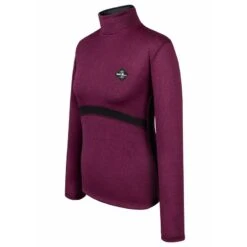 Fair Play Women's Thelma Half Turtleneck - Fuchsia Melange -Equestrian Supplies Shop 599752 800 800