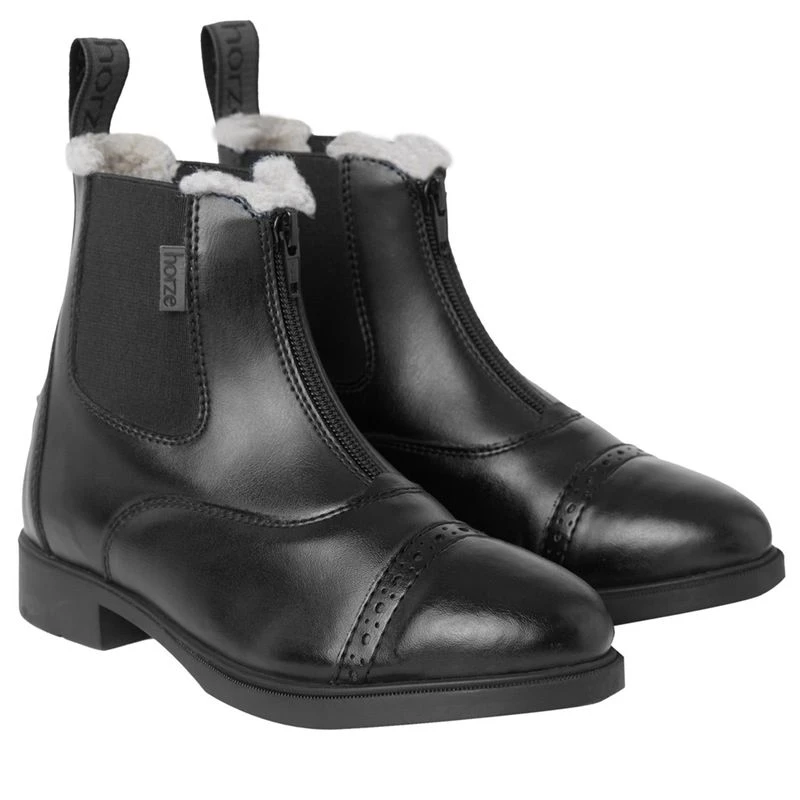 Horze Women's Wexford Paddock Winter Boots - Black 3 Horze Women's Wexford Paddock Winter Boots - Black